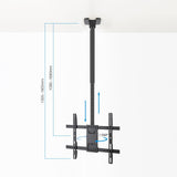 Soporte Techo Pantallas 32-75" Xl Negro