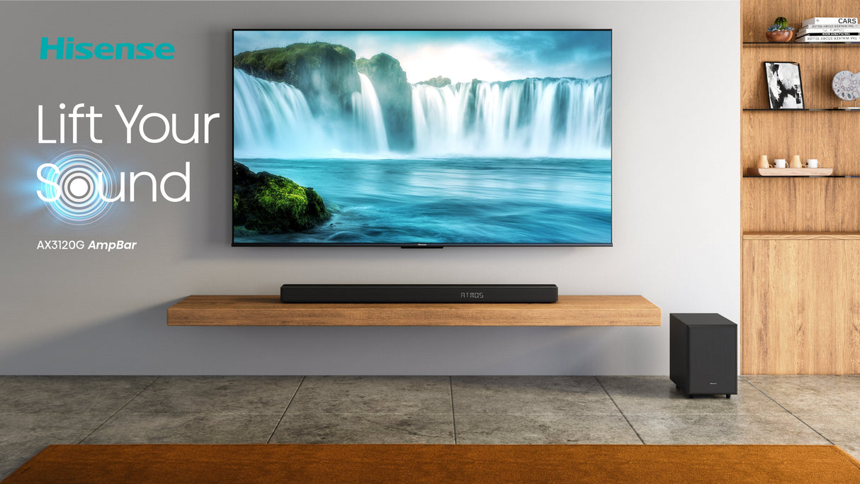 Barra Hisense Ax3120g De Sonido Negro