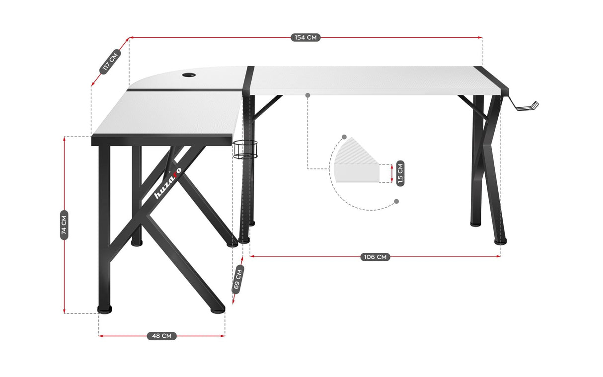 EAN 5903796010275 - Huzaro Hero 6.3 Blanco imagen 6