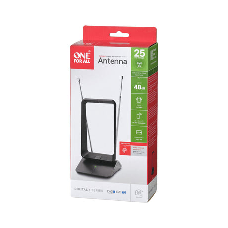 EAN 8716184074301 - One For All Performance Line DVB-T Signal Overload Protection Antenne 5G antena de televisión Interior imagen 2