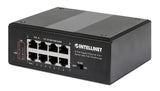 EAN 0766623561624 - Intellinet 561624 switch Gigabit Ethernet (10/100/1000) Energía sobre Ethernet (PoE) Negro imagen 1
