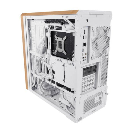 EAN 4718466015860 - Lian Li Lancool LAN217W carcasa de ordenador Midi Tower Blanco, Madera imagen 6