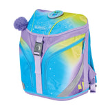 Herlitz Softlight Greenline Little Monster Juego De Mochila Escolar Chica Poliéster Azul, Lila, Amarillo