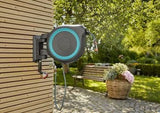 EAN 4078500052047 - Gardena 18625-20 carrete de manguera de jardín Carrete de pared Automático Negro, Azul imagen 5