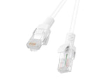 EAN 5901969421033 - Lanberg PCU5-10CC-0050-W cable de red Blanco 0,5 m Cat5e U/UTP (UTP) imagen 1