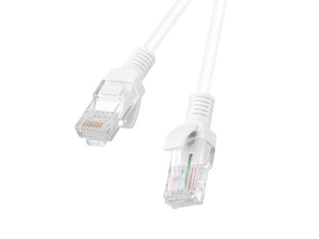 EAN 5901969421033 - Lanberg PCU5-10CC-0050-W cable de red Blanco 0,5 m Cat5e U/UTP (UTP) imagen 1
