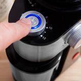 Molinillo Eldom Mk170 Kafe 200 W Negro, Acero Inoxidable