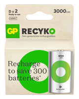 Pilas 1x2 Gp Recyko Nimh Accus D Mono 5700 Mah, Ready To Use