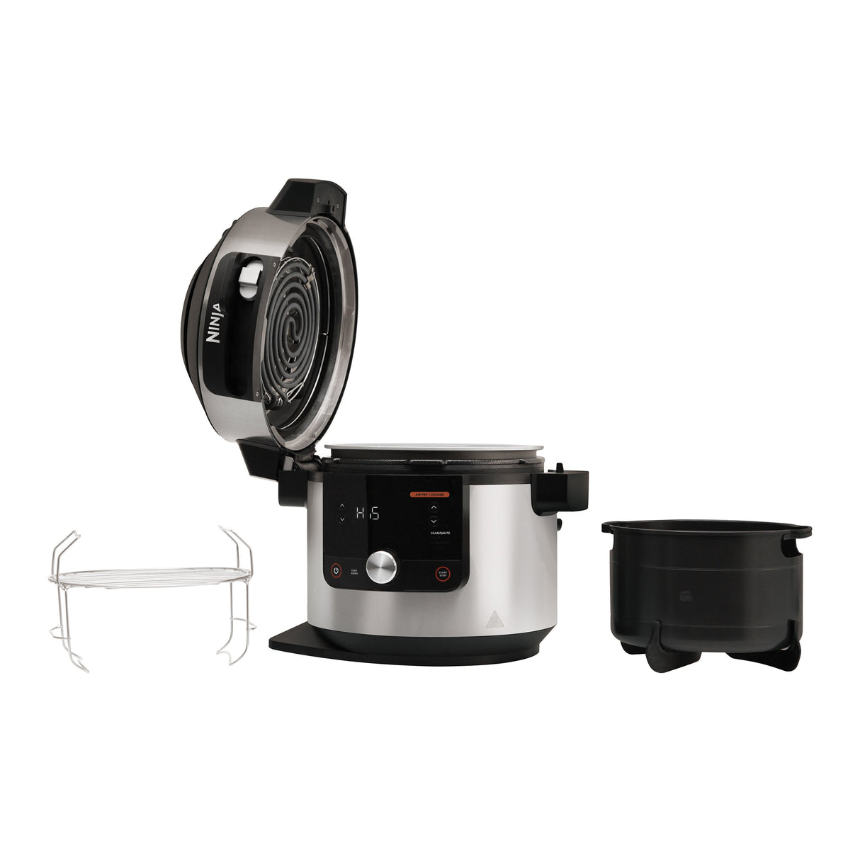 Olla Ninja Ol650eu  Multi-Cocción 7,5 L 1760 W Negro, Acero Inoxidable