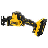 Sierra  Dewalt Dcs369nt-Xj Recíproca 2800 Spm Negro, Amarillo