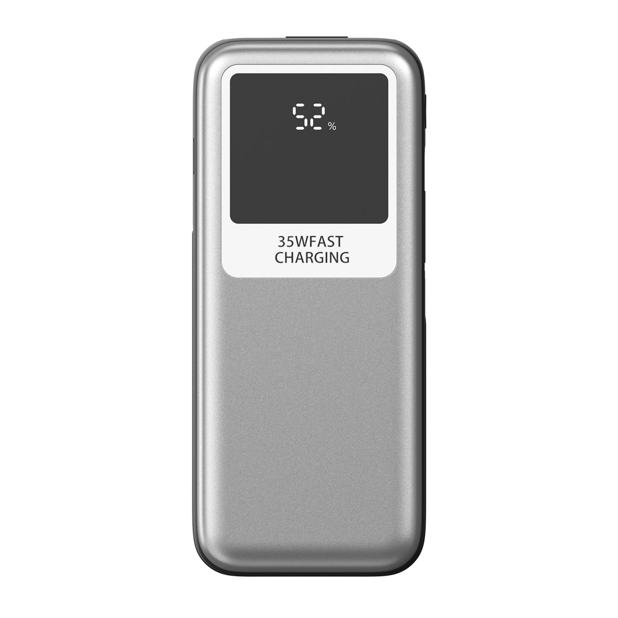 Powerbank 10000mah Leotec Lepow35w10s 35w Plata Y Gris Incluye Cable Usb Tipo-C Y Lightning