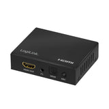 Extractor De Audio Logilink Hdmi, 2ch / 5.1ch, Spdif, 4k / 60hz, Negro.
