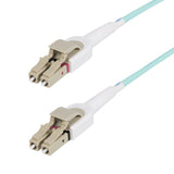Cable De Fibra Startech.Com  Óptica Multimodo Conmutable Lc A Lc [Upc] Om4 De 5m - 50/125?M - Redes De 100g - Low Insertion Loss - Lszh - Conmutado De Polaridad Sin Herramientas