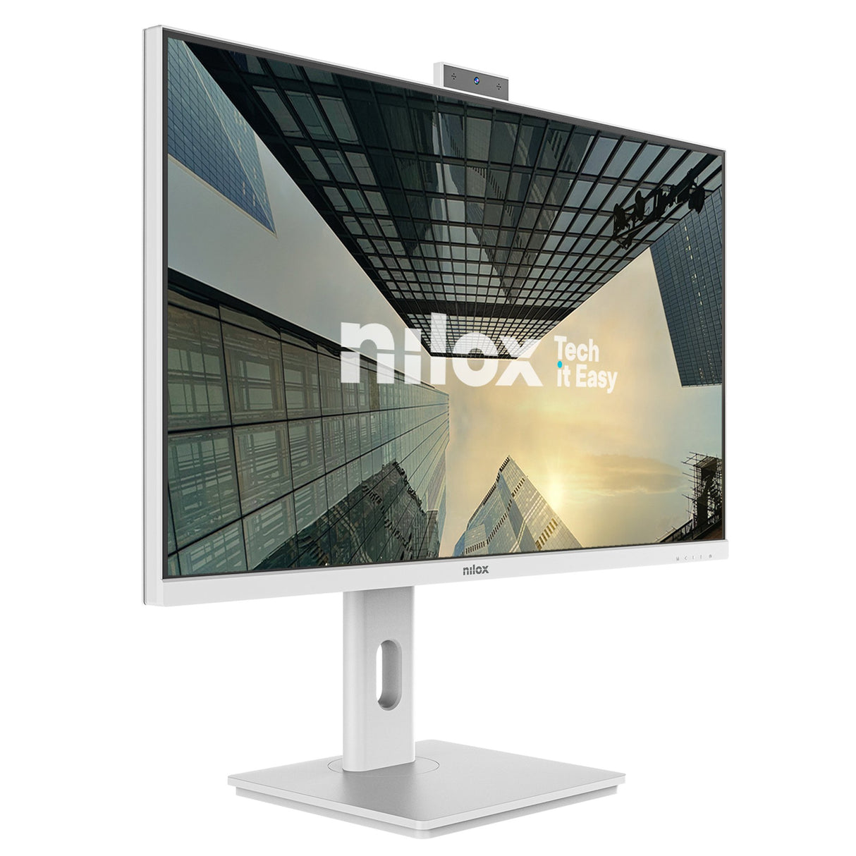 EAN 8431775036284 - Nilox NXM24RWEB02W pantalla para PC 61 cm (24") 1920 x 1080 Pixeles Full HD LED Blanco imagen 2