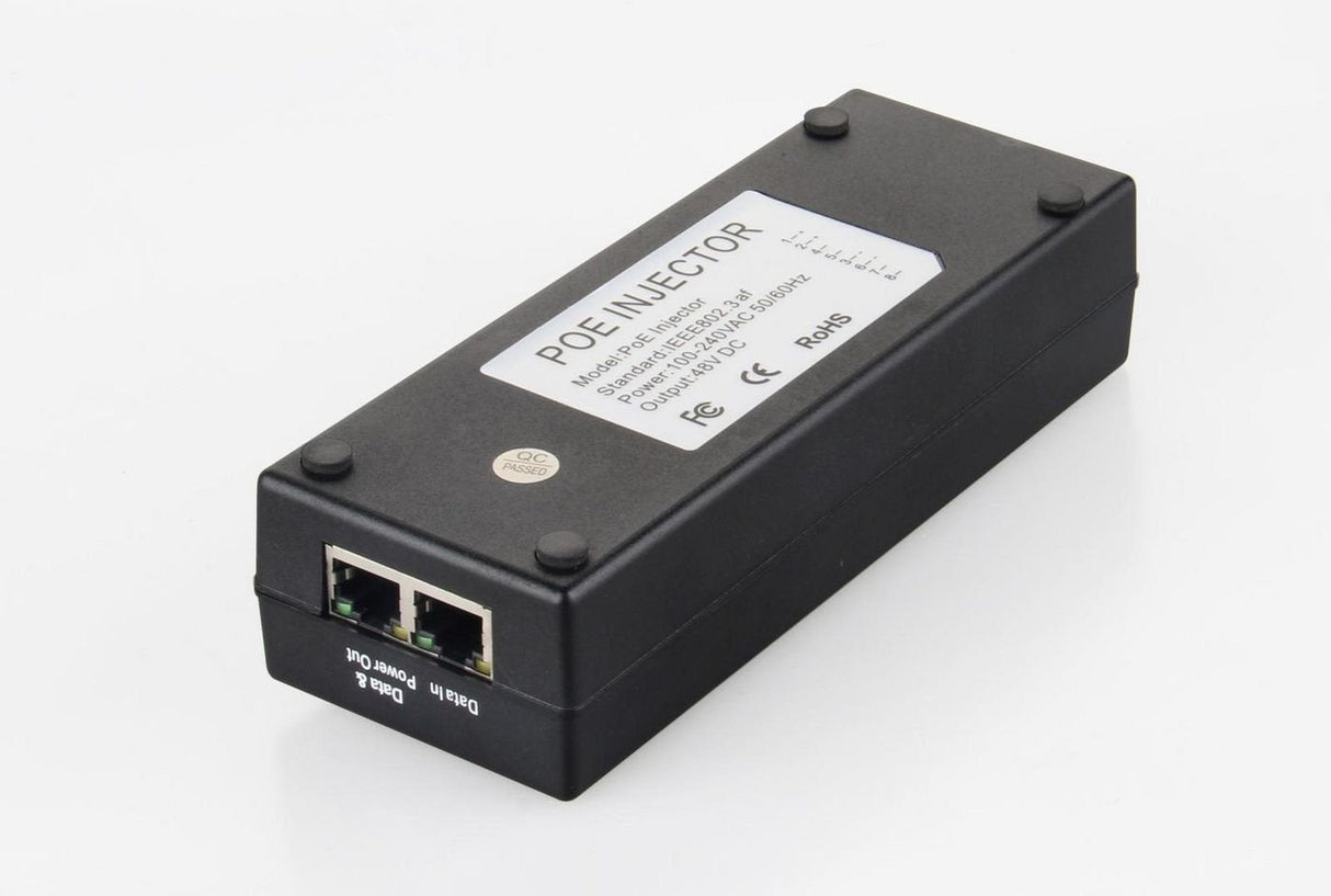 30w 802.3af/At Poe Injector Uk 100-220v, 50-60hz, 52v Dc,