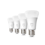 Bombilla Led Philips Hue White 9w 800 E27 4ks