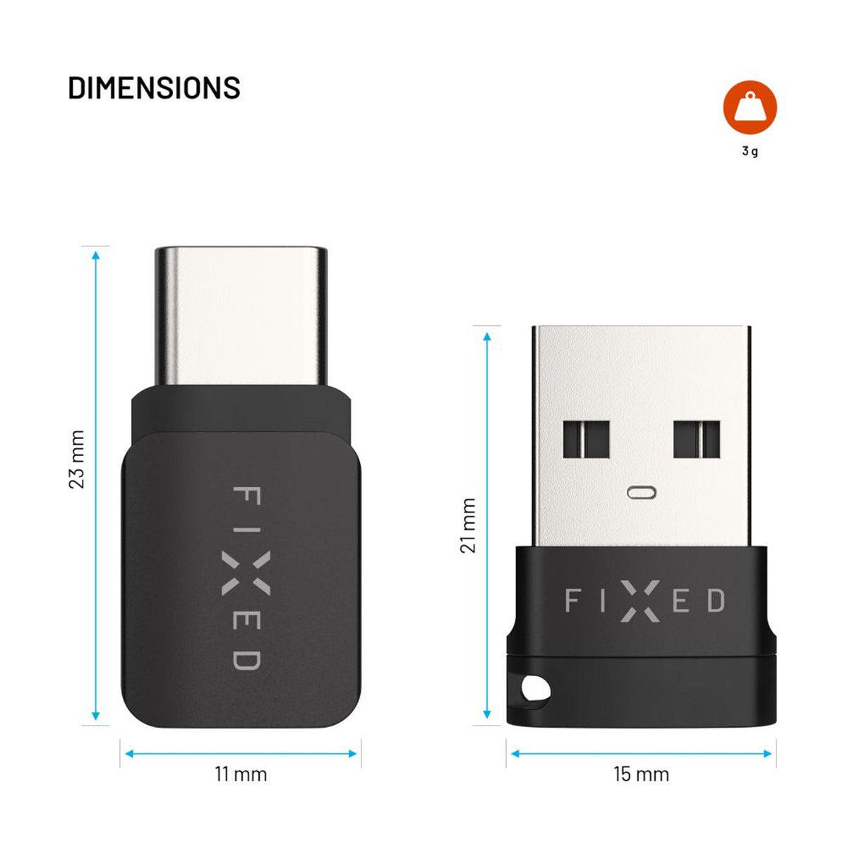 Fixed Data Blocker 2in1, Black