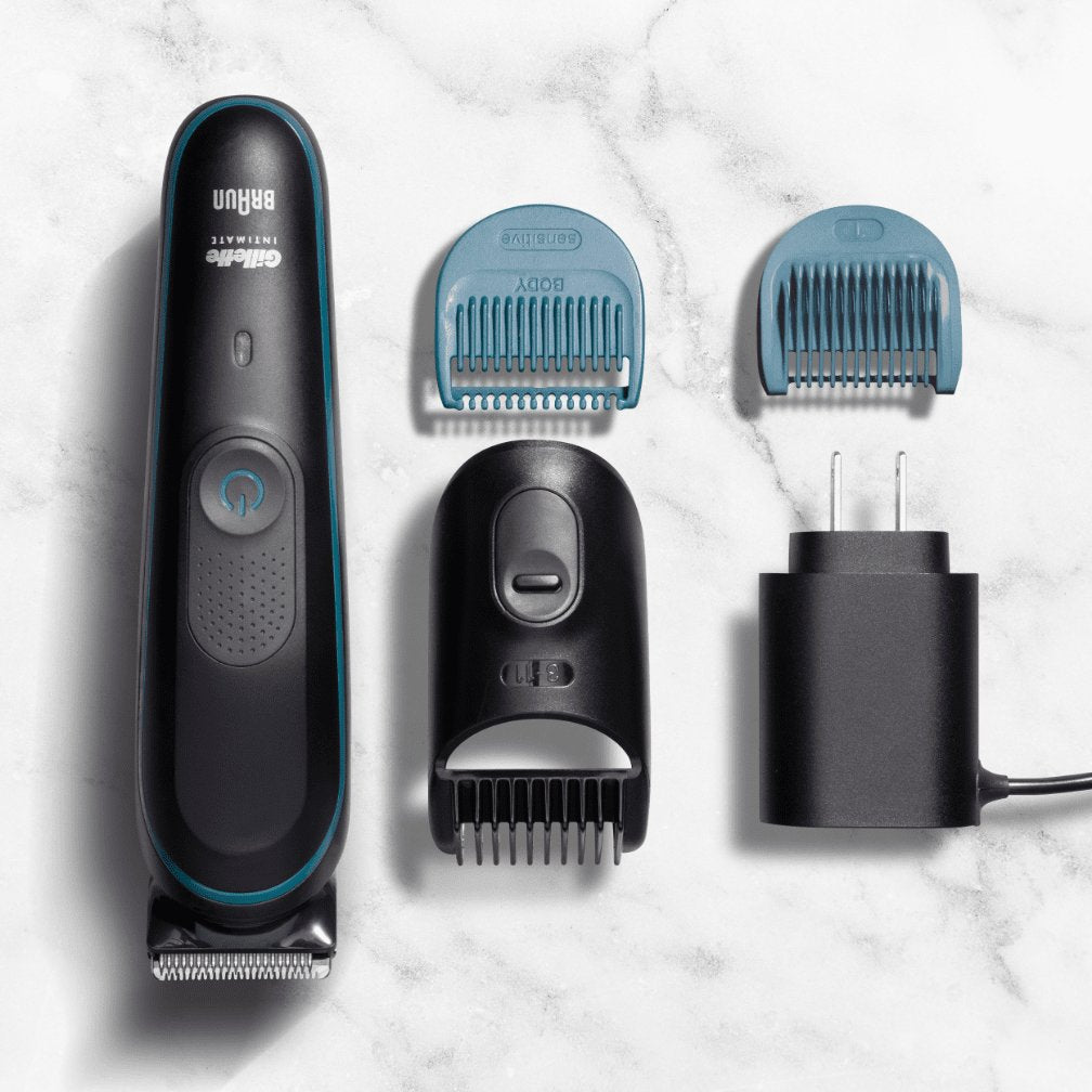 Gillette Intimate Trimmer I5, Cortador De Pelo Negro/Azul