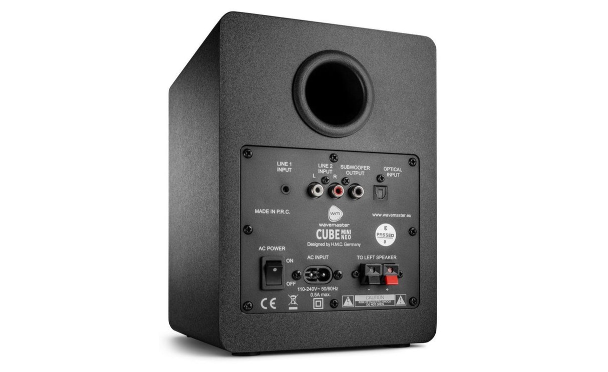 Altavoces Wavemaster Cube Neo Mini 2.0 Negro Retail