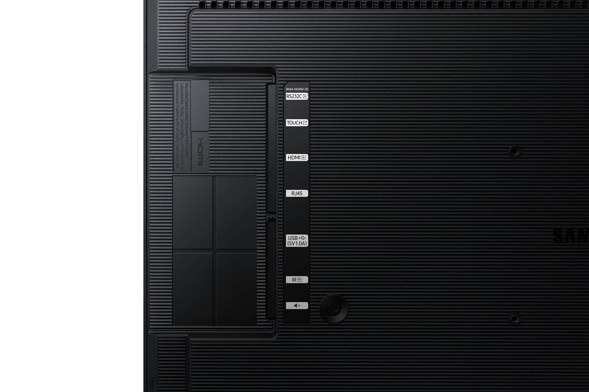 EAN 8806095303710 - Samsung QB24C-T Pantalla plana para señalización digital 61 cm (24") LED Wifi 250 cd / m² Full HD Negro P imagen 4