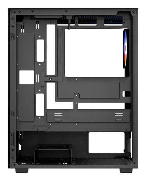 Caja Atx Aerocool Pivot Cristal Templado Negro