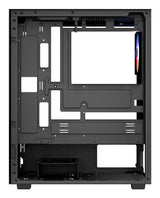 Caja Atx Aerocool Pivot Cristal Templado Negro
