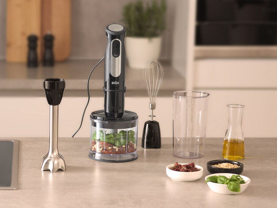 Braun Multiquick 5 Pro Mq55236m, Stabmixer Con 25 Geschwindigkeiten