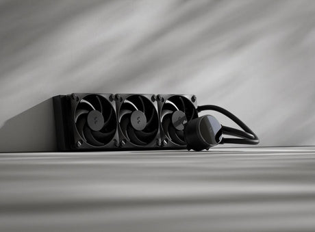 EAN 7340172714668 - Fractal Design Radius 360 Black Procesador Sistema de refrigeración líquida todo en uno 12 cm Negro 1 pie imagen 2