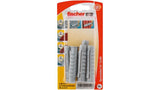 Tacos Fischer Sx 12x60 K, Pasador Gris Claro