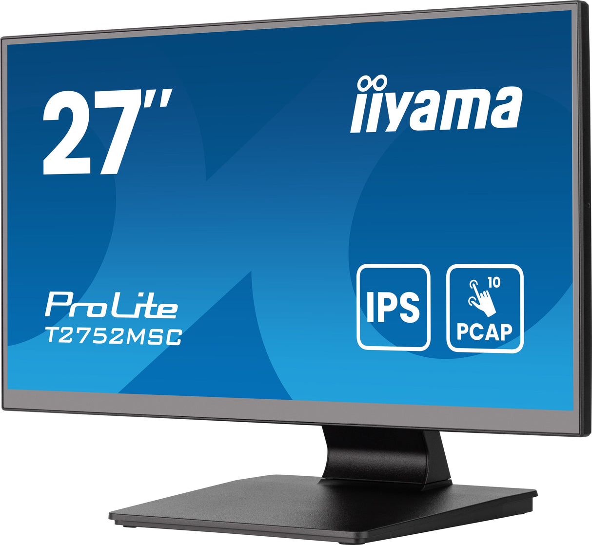 Monitor Iiyama  27" T2752msc-B1ag 16:9 Touch Hdmi+Dp Ips