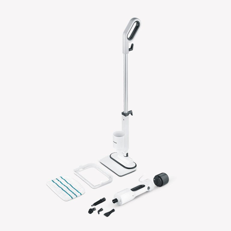 Limpiador Severin Sc 7142  A Vapor Portátil 0,4 L 1500 W Antracita, Blanco