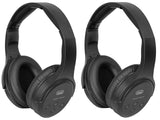Auriculares Trevi Frs 1580 Tw Set 2 Ud Recharg. Wless Tv Headphones Blk