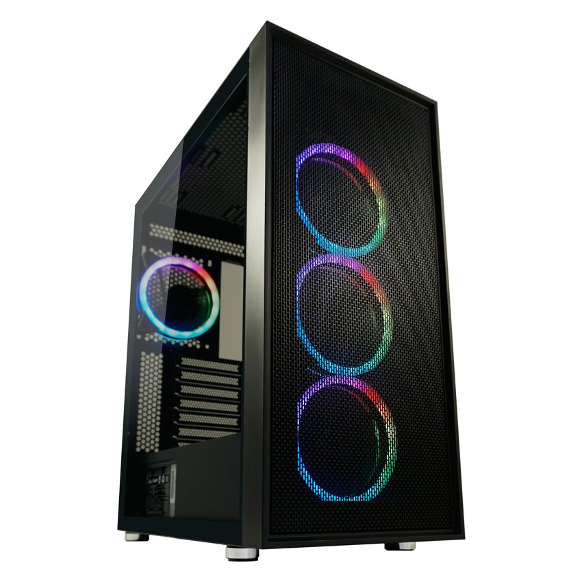 EAN 4260070120190 - LC-Power Black_Wanderer_X Midi Tower Negro imagen 1