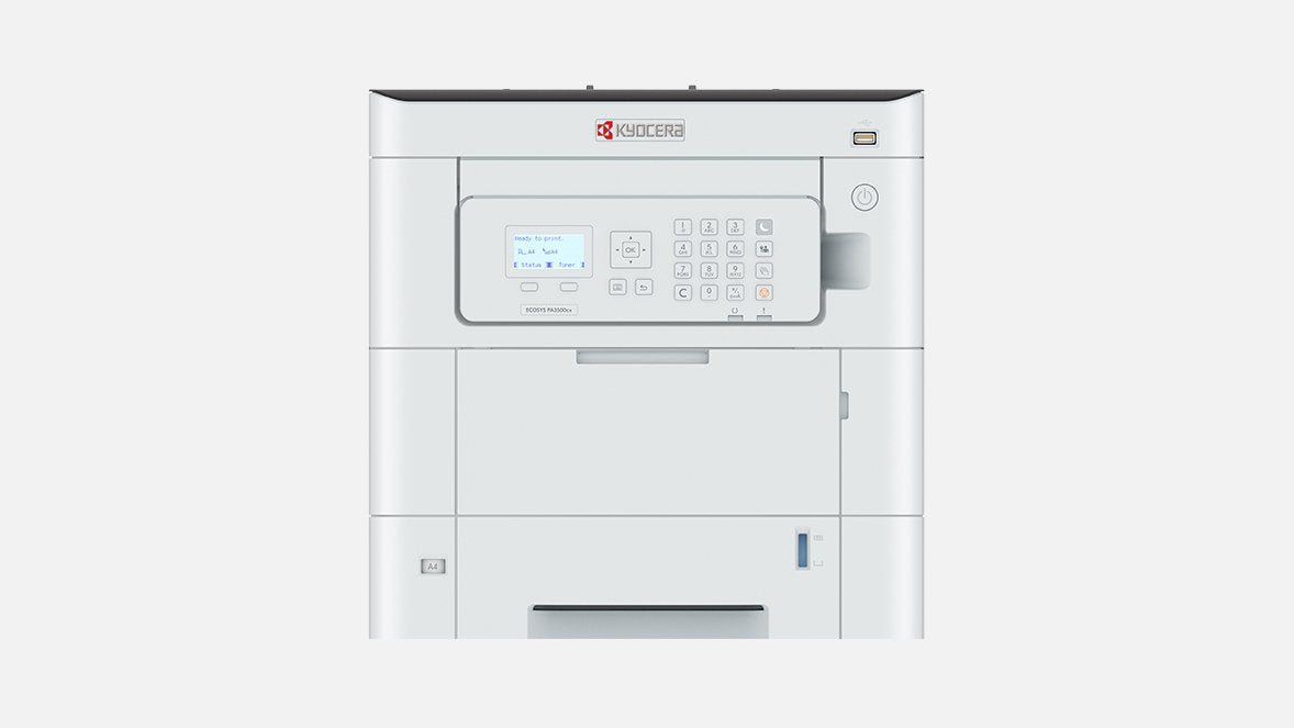 Impresora Láser Color Kyocera Ecosys Pa3500cx (Incl. 3 Años Kyocera Life Plus) Gris/Negro