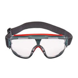 3m Goggle Gear 500 Vollsicht Schutzbrille Rot Gg501