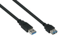 EAN 4066857000057 - Alcasa UK30P-ASA-005S cable USB USB 3.2 Gen 1 (3.1 Gen 1) 0,5 m USB A Negro imagen 1