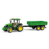 Bruder John Deere 5115m Con Remolque - Escala 1:16 02108