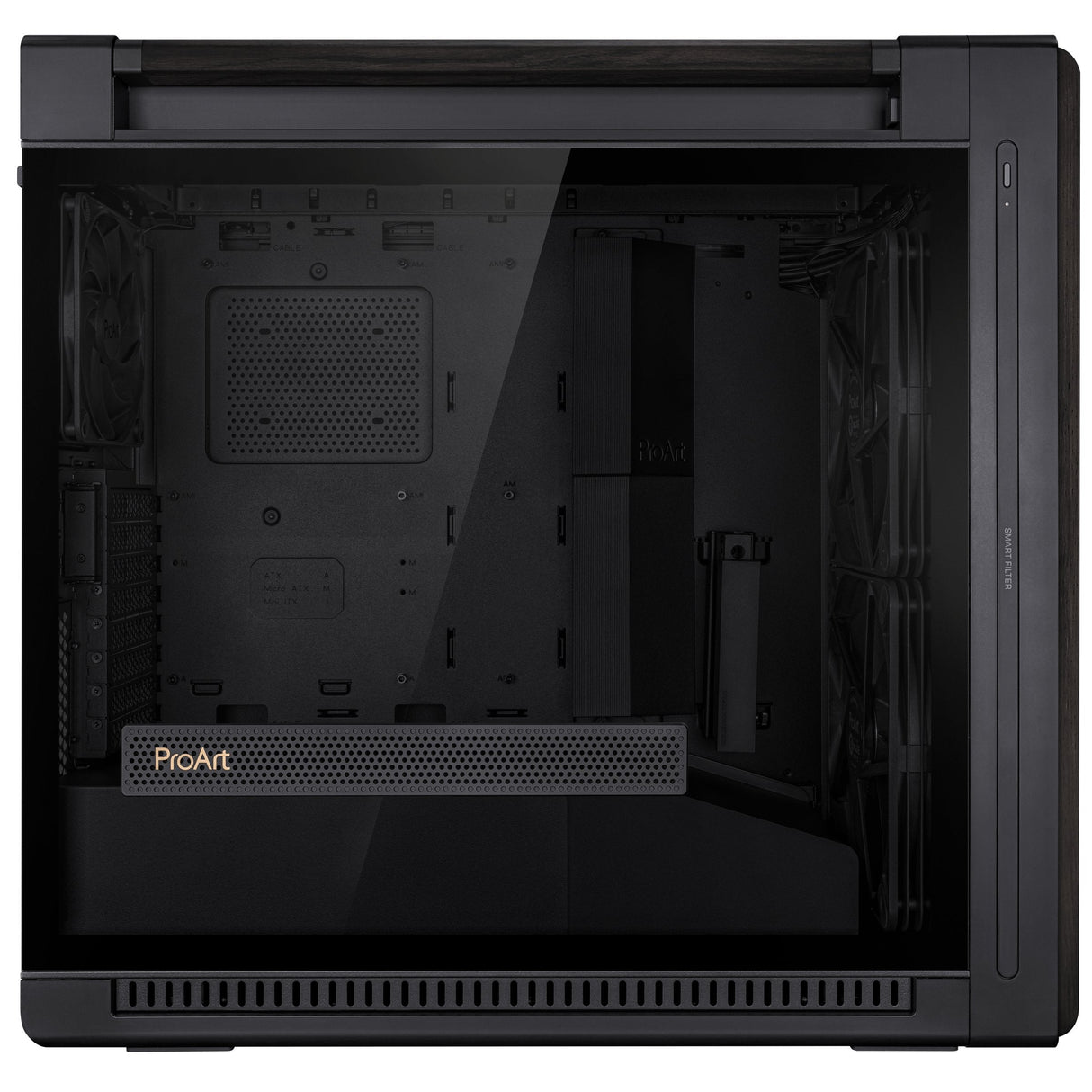 EAN 4711387664421 - ASUS ProArt PA602 Wood Edition Midi Tower Negro imagen 8