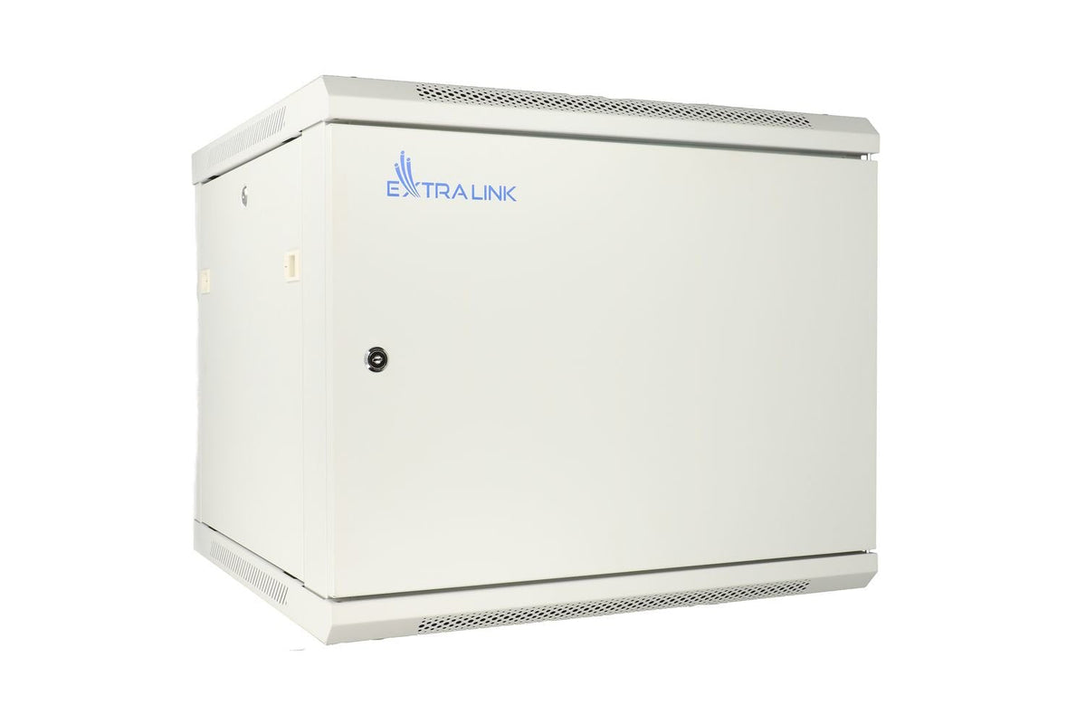 Armario De Pared Rack Extralink 19 9u 600mm D. Metal Gris