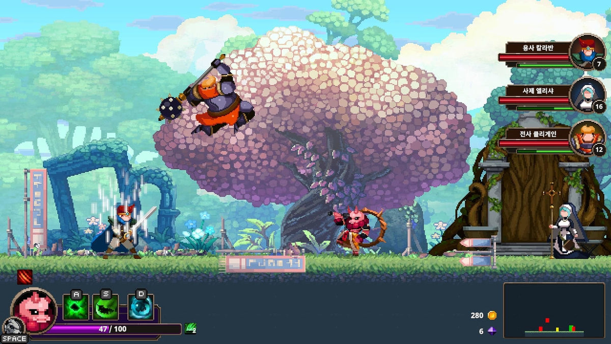 Juego Skul - The Hero Slayer Switch