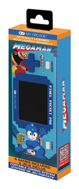 My Arcade Micro Pixel Pocket Pro Mega Man Gaming System