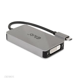 EAN 8719214471651 - CLUB3D CAC-1510-A adaptador de cable de vídeo 0,25 m USB Tipo C DVI-D Gris imagen 9