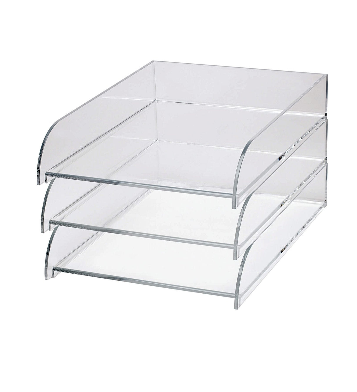 Maul Acryl-Briefablage, Din A4 Glasklar