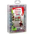 EAN 4048962264944 - Fischer 538622 tornillo de anclaje y taco 80 pieza(s) Juego de enchufes de pared y tornillos imagen 1