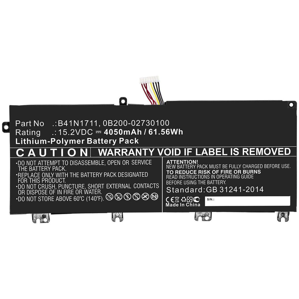 EAN 5704174371120 - CoreParts MBXAS-BA0230 refacción para laptop Batería imagen 1
