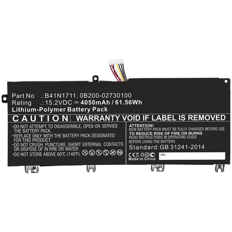 EAN 5704174371120 - CoreParts MBXAS-BA0230 refacción para laptop Batería imagen 1