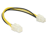 Delock 84954 Enchufe De 4 Contactos P4 Con Alargador > Toma De 4 Contactos P4 30 Cm