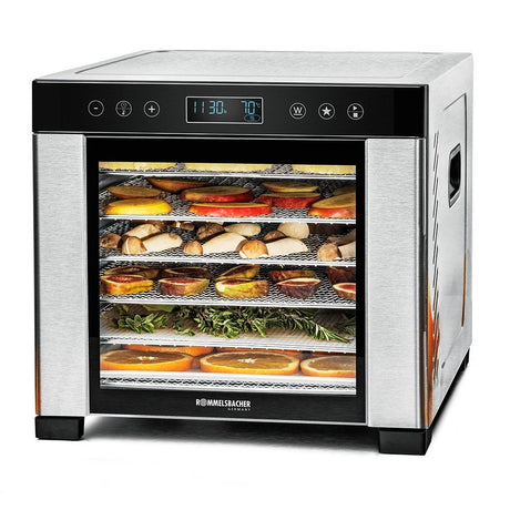 EAN 4001797462039 - Rommelsbacher DA 950 deshidratador de alimentos Negro, Acero inoxidable 600 W imagen 3