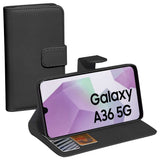 Pedea Book Cover Classic Fr Samsung Galaxy A36 A56 5g Schwarz
