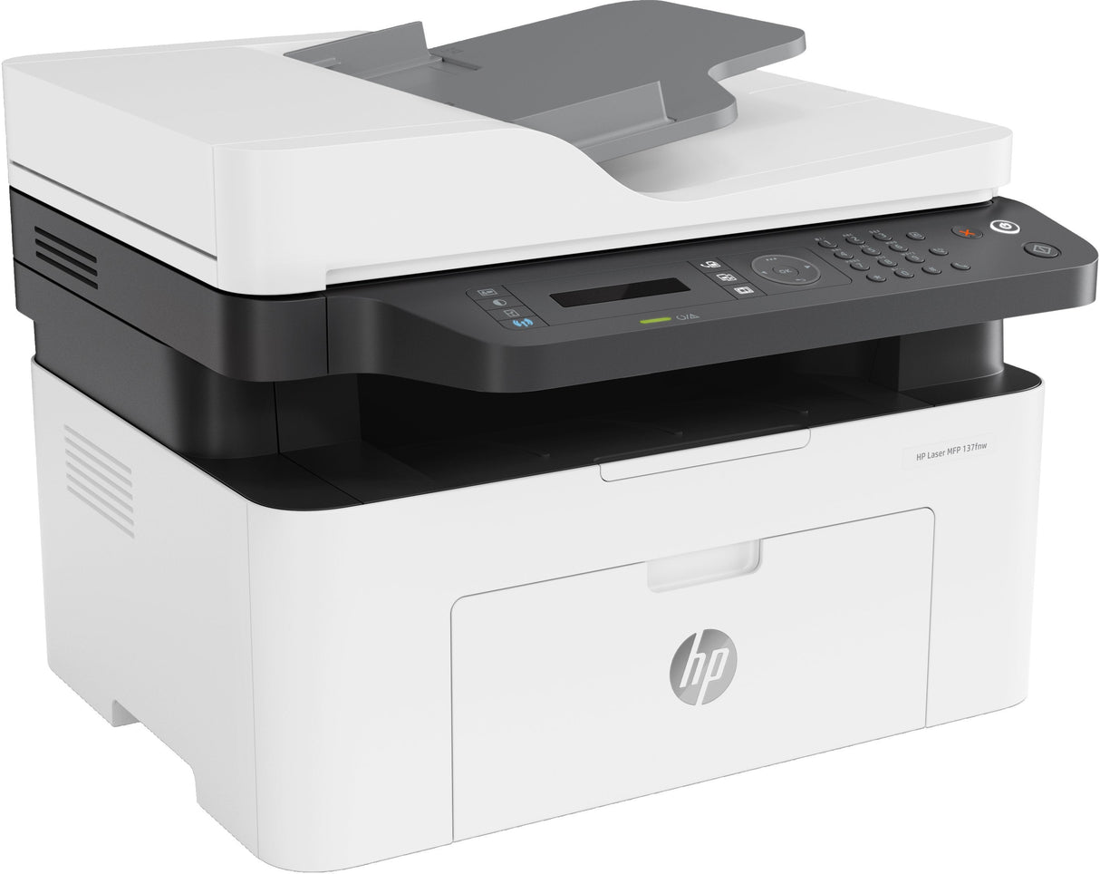 Multifuncion Hp Laser Monocromo Laserjet Mfp 137fnw Fax -  A4 -  20ppm -  128mb -  Usb -  Red -  Wifi